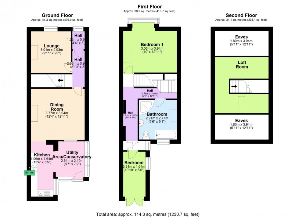 Floorplan for OLD TOWN STREET