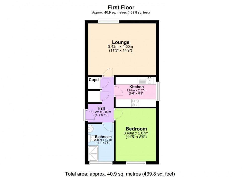 Floorplan for KENTON MEWS, KENTON